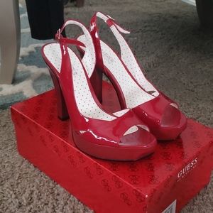 Guess slingback heels